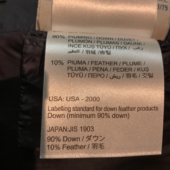 Auth Moncler Gaufre Giubbotto real down feathers wool stylish classy warm jacket - Picture 12 of 14